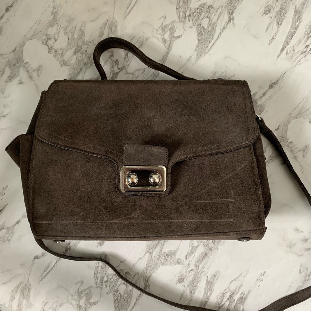 Grey Leather purse